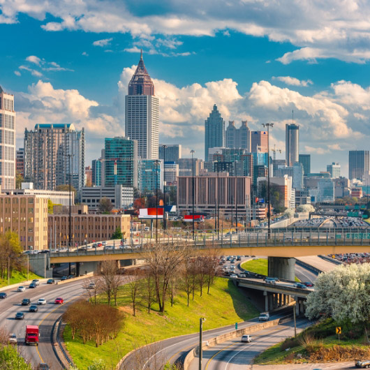 Onde alugar um veículo no Aeroporto de Atlanta