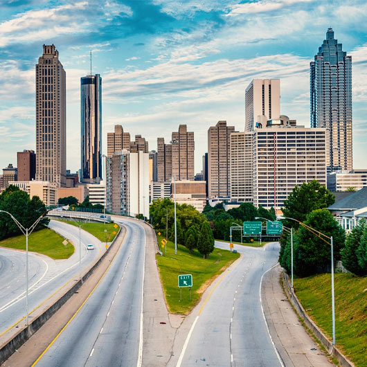 Dónde alquilar un carro en Atlanta