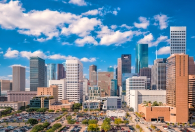 Alquiler de coches baratos en centro de Houston, Texas