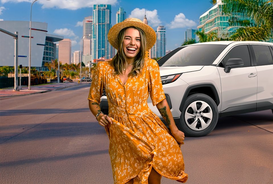 Car rentals at the Miami Rental Car Center