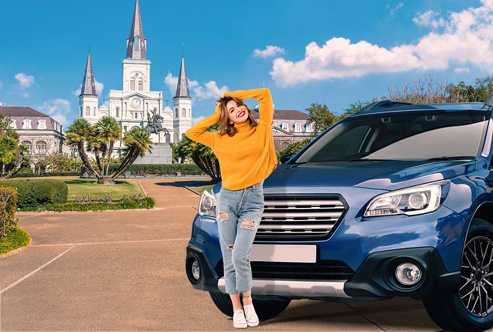 Car rental in New Orleans