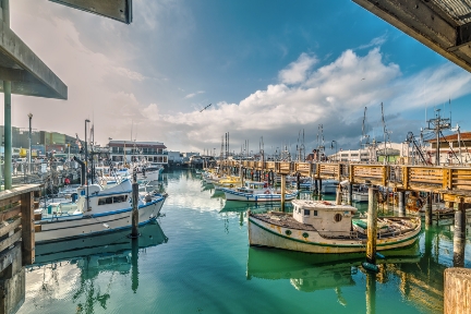 Aluguel de carros em Fishermans Wharf em São Francisco