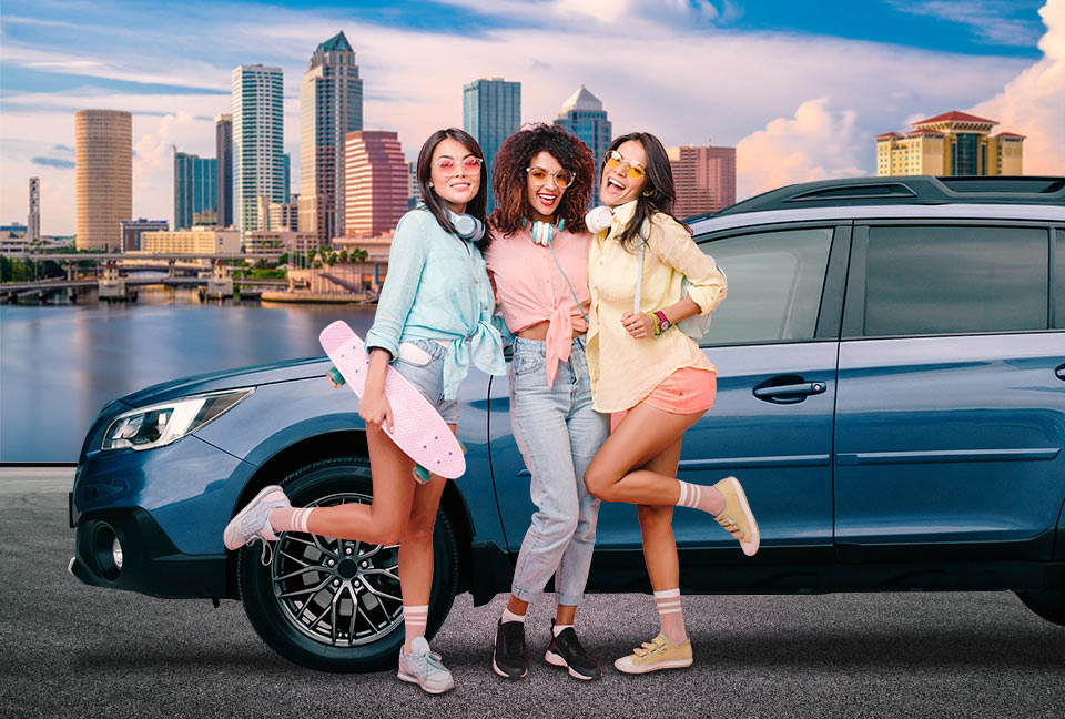 Melhores preços para alugar um carro em Tampa